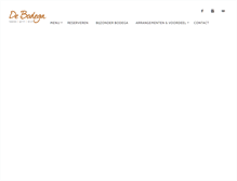 Tablet Screenshot of de-bodega.nl